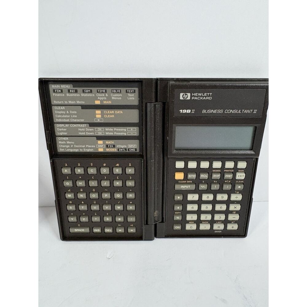 TI-81 HP 19BII Vintage Calculator Lot Parts Repair Non Working - Picture 6 of 7